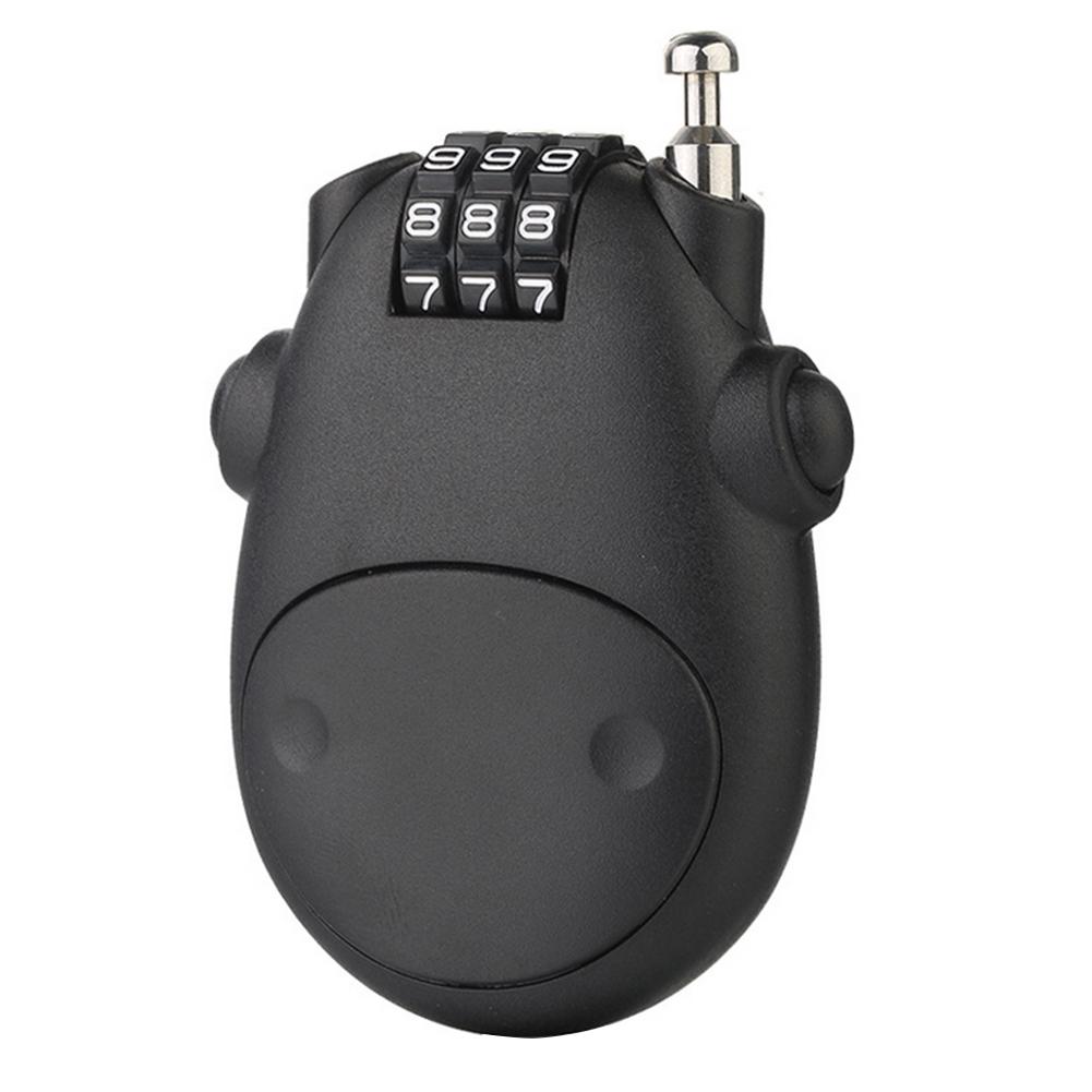 Telescopic Wire Rope Steel Cable Combination Lock Luggage Suitcase Sled Motorcycle Helmet Combination Lock